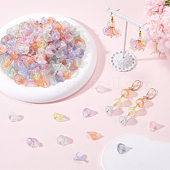 500шт прозрачные акриловые колпачки для бусин TACR-SP0001-06