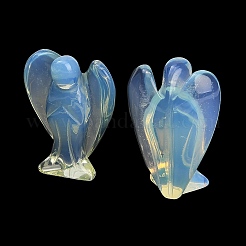 Figurine di angeli intagliati in opalite&nbsp;G-O200-03J-12