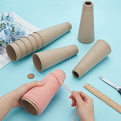 Рулоны бумажных трубок для деталей барабана с прорезями AJEW-WH0561-25A