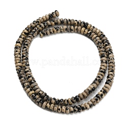 Природные яшмы далматин бисер нитей G-L635-A24-4x2mm