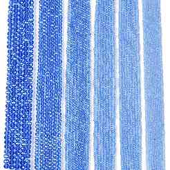 Стеклянные бусины с гальваническим покрытием &nbsp;LS-EGLA-A044-T3mm-A14