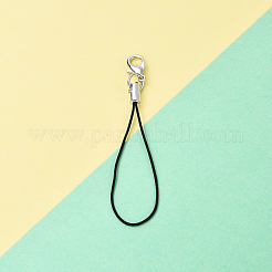 Наборы для самостоятельного изготовления ремешка для мобильного телефона из полупрозрачной смолы в виде свиньи&nbsp;DIY-YW0011-17