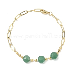 Braccialetti a catena con graffetta in ottone&nbsp;GG-CBA37F5-02G-01