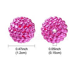 Имитация жемчуга акриловые&nbsp;OACR-FS0001-45B