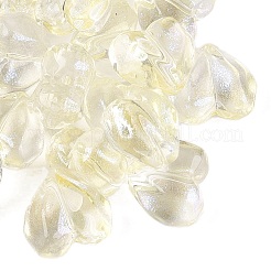 Perles en verre transparentes&nbsp;DGLA-N022-02