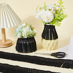 Хлопковая лента с кисточками OCOR-WH20004-05B