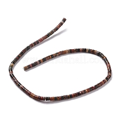 Синтетические красные бирюзовые бусы нити G-P468-18