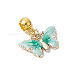Сплав эмаль бабочка европейские подвески PALLOY-JF03877