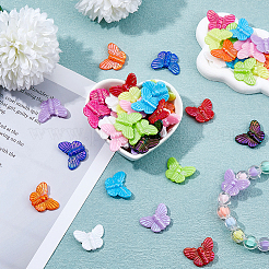 70 шт. Непрозрачные акриловые бусины&nbsp;OACR-DC0001-27