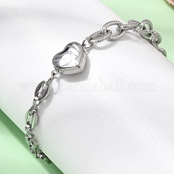 Gliederarmbänder aus 304 Edelstahl&nbsp;BJEW-H644-14P