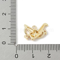 Латунные микро проложить кубического циркония подвески KK-M326-14G