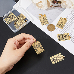 8 шт. 8 стиля подвески из нержавеющей стали 201&nbsp;STAS-DC0016-09