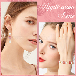 100 шт. Прозрачные стеклянные бусины GLAA-SP0001-17