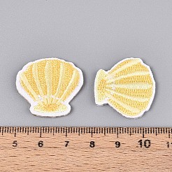 Аппликации в форме ракушек DIY-N007-14