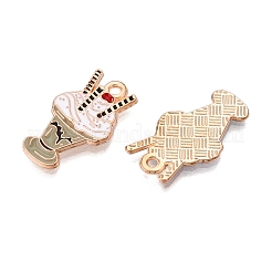 Подвески из эмали и сплава&nbsp;ENAM-T020-47-RS