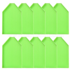 Пластиковая тарелка для алмазной живописи в форме стрелки&nbsp;DIY-YW0008-21