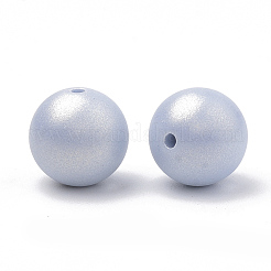 Perle acriliche dipinte a spruzzo&nbsp;MACR-T010-8mm-03