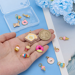 14 шт. 1 стиля подвески из сплава и латуни с эмалью&nbsp;PALLOY-PH01904