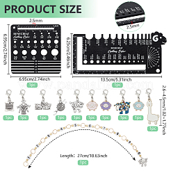 Деревянные линейки для вязания DIY-BC0013-26