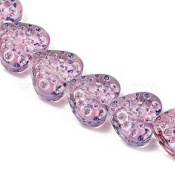 Прозрачные стеклянные бусины&nbsp;GLAA-H038-01D