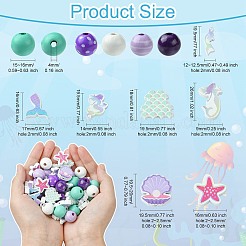 Натуральные деревянные бусы&nbsp;WOOD-CJ0002-D