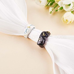 Кольцо-манжета с блестящей эмалью JR919A