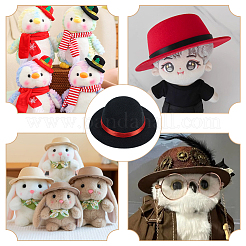 Puppenhut aus Eva und Stoff&nbsp;DIY-WH0591-087A