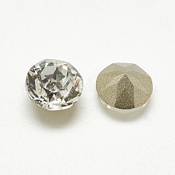Torna a punta cabochon strass vetro&nbsp;RGLA-T110-4mm-001