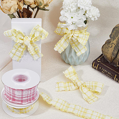 2 рулон льняной ленты 2 цветов для декора шитья&nbsp;OCOR-CY0003-17A