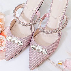 2 пара двухцветных подвесок для шнурков из сплава&nbsp;FIND-GO0003-47