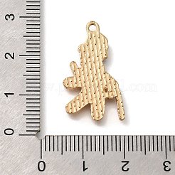 Noël alliage thème pendentifs émail&nbsp;ENAM-Q509-02KCG-10
