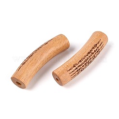 Perles naturelles en bois de bocote&nbsp;WOOD-N021-09A