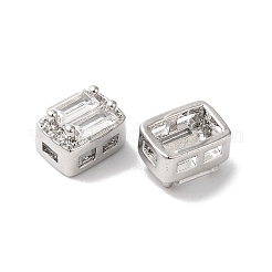 Латунные микропаве из прозрачного кубического циркония KK-G503-20P