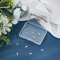 9 шт. 9 стиля 925 застежки из стерлингового серебра&nbsp;STER-BBC0001-17A