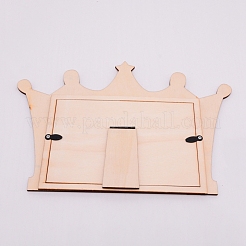 Cadres photo en bois naturel non finis&nbsp;DIY-WH0175-81