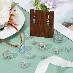 80 шт. 4 стиля подвески из железной бусины IFIN-HY0001-08