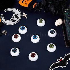 4 пара двухцветных акриловых кукольных глаз&nbsp;DOLL-BBC0001-01