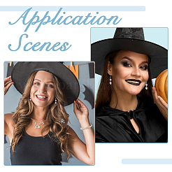 198 шт. 3 стиля окрашенных синтетических бирюзовых бусин G-FI0001-24