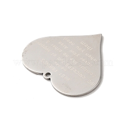 Подвески из нержавеющей стали 304 STAS-D048-02P