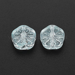 Прозрачные стеклянные бусины GLAA-T022-23-D05