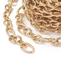 Ионное покрытие (ip) овальные звенья цепи из нержавеющей стали 304 CHS-C002-01G