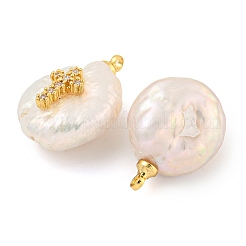 Подвески из натурального пресноводного жемчуга PEAR-F008-19G