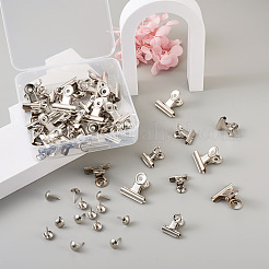 Железные зажимы и булавки с круглой головкой AJEW-TA0001-14P