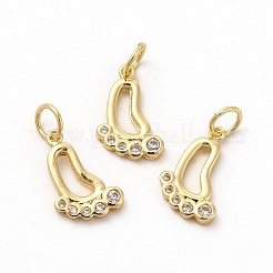 Стойки обшивки латунь микро проложить кубическую прелесть диоксида циркония&nbsp;ZIRC-M120-09G