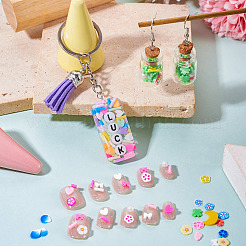 60гр 10 стиля кабошонов из полимерной глины ручной работы&nbsp;CLAY-TA0001-70