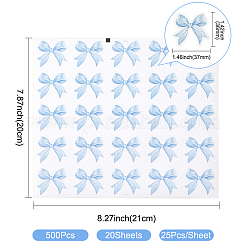 Наклейки с бантом pp&nbsp;DIY-WH20007-281A