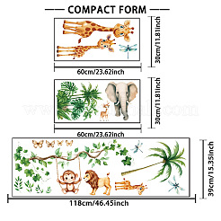 Полупрозрачные самоклеящиеся наклейки на стену из ПВХ STIC-WH0016-030