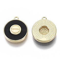 Латунь эмаль подвески KK-N232-50B-NF