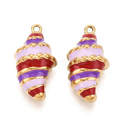 Подвески из нержавеющей стали 304 с эмалью&nbsp;STAS-N124-05G