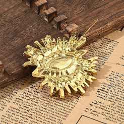 Броши из сплава со стразами от сглаза для одежды рюкзака JEWB-A030-01G